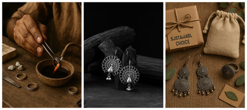 Sustainable Jewelry Choices: Why Oxidized Silver is an Eco-Friendly Option