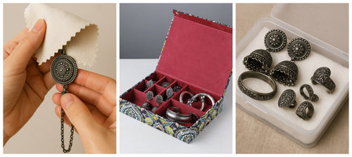 How to Care for Your Oxidised Jewellery: Cleaning & Storage Tips