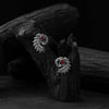 Mayuri Saanjh Bela Red Oxidised Earrings