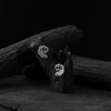 Mayuri Saanjh Bela Maroon Oxidised Earrings