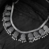 Saanjh Bela Floral Oxidised Necklace Set