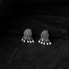 Pink Floral Saanjh Bela Oxidised Necklace Set