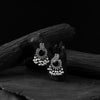 Saanjh Bela Black Mayura Oxidised Earrings