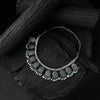 Green Floral Saanjh Bela Oxidised Necklace Set