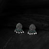 Green Floral Saanjh Bela Oxidised Necklace Set