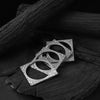 Saanjh Bela Square Oxidised Bangle (Set of 4)