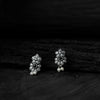 Saanjh Bela Black Flower Oxidised Necklace Set