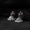Saanjh Bela Multicolor Oval Oxidised Necklace Set