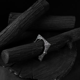 Square Saanjh Bela Oxidised Bangle
