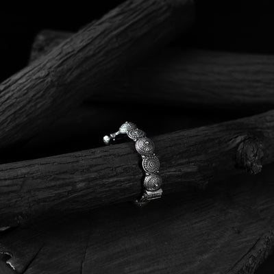 Saanjh Bela Chakra Oxidised Bangle