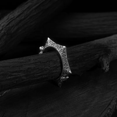 Saanjh Bela Blossom Oxidised Bangle