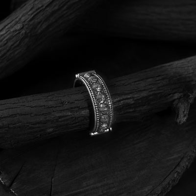 Saanjh Bela Kalash Oxidised Bangle