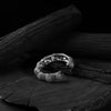 Saanjh Bela Lotus Motif Oxidised Bangle