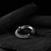 Saanjh Bela Temple Carved Oxidised Bangle
