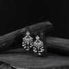 Saanjh Bela Mayura Oxidised Earrings