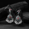 Peacock Saanjh Bela Multicolor Oxidised Earrings
