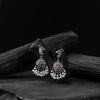 Peacock Saanjh Bela Multicolor Oxidised Earrings