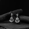 Peacock Motif Saanjh Bela Oxidised Earrings