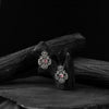 Saanjh Bela Pink Mayuri Oxidised Earrings