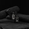 Saanjh Bela Black Camel Oxidised Earrings