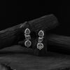 Saanjh Bela Gray Nandi Oxidised Earrings