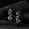 Multicolor Nandi Saanjh Bela Oxidised Earrings