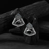 Saanjh Bela Blue Dolphin Oxidised Earrings