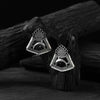 Saanjh Bela Black Dolphin Oxidised Earrings