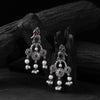 Sparrow Red Saanjh Bela Oxidised Earrings