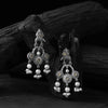 Sparrow Saanjh Bela Yellow Oxidised Earrings