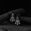 Sparrow Saanjh Bela Yellow Oxidised Earrings