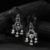 Sparrow Green Saanjh Bela Oxidised Earrings