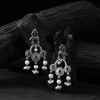 Sparrow Black Saanjh Bela Oxidised Earrings