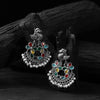 Bird Multicolor Saanjh Bela Oxidised Earrings