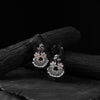 Bird Pink Saanjh Bela Oxidised Earrings