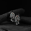 Saanjh Bela Multicolor Twin Swan Oxidised Earrings