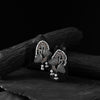 Twin Swan Saanjh Bela Oxidised Earrings