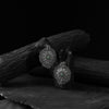 Green Peacock & Paisley Saanjh Bela Oxidised Earrings