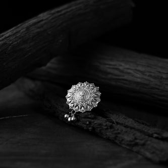 Sun Saanjh Bela Oxidised Ring