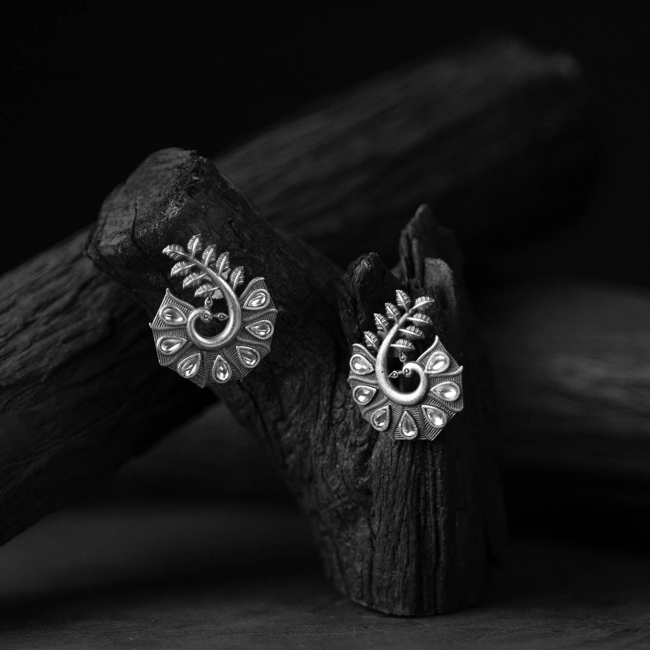 Oxidised Earrings