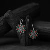 Oxidised Drop Earrings