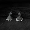 Saanjh Bela Green Peacock Oxidised Necklace Set