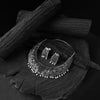 Saanjh Bela Black Floral Oxidised Necklace Set