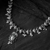 Saanjh Bela Black Leaves Oxidised Necklace Set